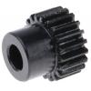 Čelní ozubené kolo, Ocel 20zubové, průměr rozteče: 20 mm, 1 průměr náboje 16 mm vývrt 8mm RS PRO