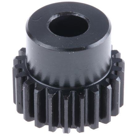 Čelní ozubené kolo, Ocel 22zubové, průměr rozteče: 22 mm, 1 průměr náboje 18 mm vývrt 8mm RS PRO