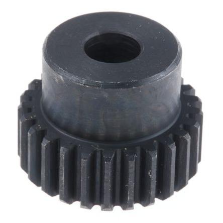 Čelní ozubené kolo, Ocel 25zubové, průměr rozteče: 25 mm, 1 průměr náboje 20 mm vývrt 8mm RS PRO