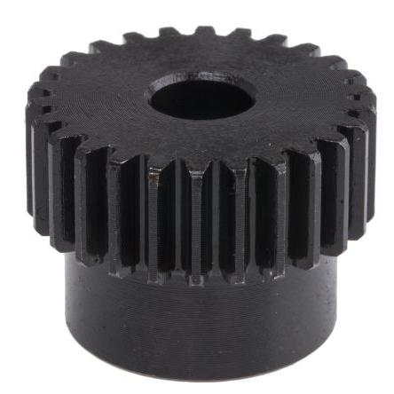 Čelní ozubené kolo, Ocel 26zubové, průměr rozteče: 26 mm, 1 průměr náboje 22 mm vývrt 8mm RS PRO