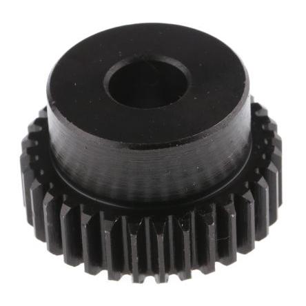 Čelní ozubené kolo, Ocel 32zubové, průměr rozteče: 32 mm, 1 průměr náboje 26 mm vývrt 10mm RS PRO
