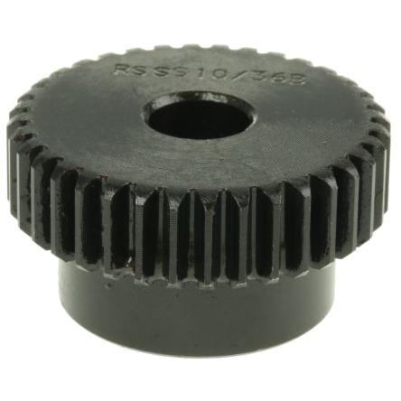 Čelní ozubené kolo, Ocel 36zubové, průměr rozteče: 36 mm, 1 průměr náboje 28 mm vývrt 10mm RS PRO