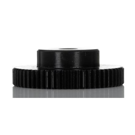 Čelní ozubené kolo, Ocel 60zubové, průměr rozteče: 60 mm, 1 průměr náboje 35 mm vývrt 10mm RS PRO