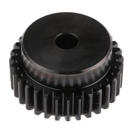 Čelní ozubené kolo, Ocel 32zubové, průměr rozteče: 48 mm, 1.5 průměr náboje 40 mm vývrt 10mm RS PRO