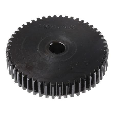 Čelní ozubené kolo, Ocel 50zubové, průměr rozteče: 75 mm, 1.5 průměr náboje 45 mm vývrt 12mm RS PRO