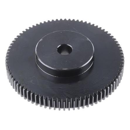 Čelní ozubené kolo, Ocel 80zubové, průměr rozteče: 120 mm, 1.5 průměr náboje 60 mm vývrt 15mm RS PRO