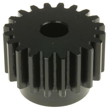 Čelní ozubené kolo, Ocel 20zubové, průměr rozteče: 40 mm, 2 průměr náboje 32 mm vývrt 12mm RS PRO