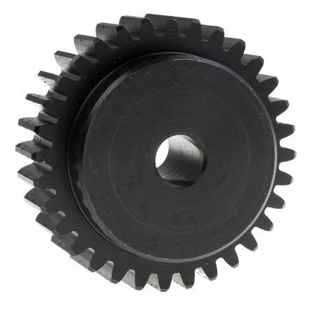 Čelní ozubené kolo, Ocel 32zubové, průměr rozteče: 64 mm, 2 průměr náboje 50 mm vývrt 12mm RS PRO