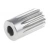 Čelní ozubené kolo, Nerezová ocel 15zubové, průměr rozteče: 15 mm, 1 průměr náboje 17 mm vývrt 8mm RS PRO