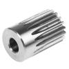 Čelní ozubené kolo, Nerezová ocel 18zubové, průměr rozteče: 18 mm, 1 průměr náboje 20 mm vývrt 8mm RS PRO