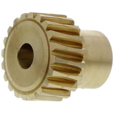 RS PRO Šnekové ozubené kolo, 0.8, průměr rozteče: 16.11 mm 20, 20 °, Bronz 18 mm