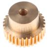 RS PRO Šnekové ozubené kolo, 0.8, průměr rozteče: 24.16 mm 30, 20 °, Bronz 18 mm