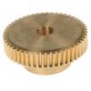 RS PRO Šnekové ozubené kolo, 0.8, průměr rozteče: 40.06 mm 50, 20 °, Bronz 18 mm