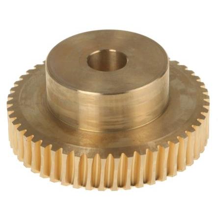 RS PRO Šnekové ozubené kolo, 0.8, průměr rozteče: 40.06 mm 50, 20 °, Bronz 18 mm