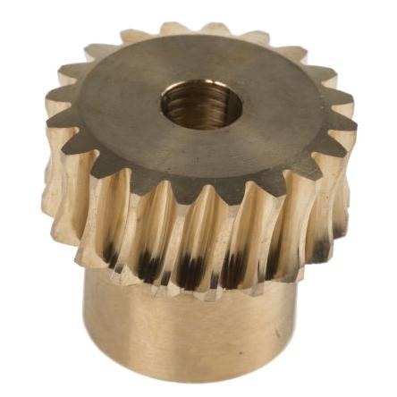 RS PRO Šnekové ozubené kolo, 1, průměr rozteče: 20.16 mm 20, 20 °, Bronz 20 mm