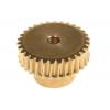 RS PRO Šnekové ozubené kolo, 1, průměr rozteče: 30.24 mm 30, 20 °, Bronz 20 mm