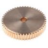 RS PRO Šnekové ozubené kolo, 1, průměr rozteče: 50 mm 50, 20 °, Bronz 20 mm