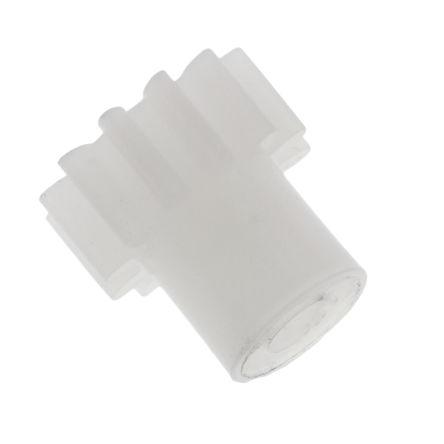 Čelní ozubené kolo, Polyoxymethylen 12zubové, průměr rozteče: 6 mm, 0.5 průměr náboje 4.5 mm vývrt 2mm RS PRO
