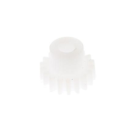 Čelní ozubené kolo, Polyoxymethylen 18zubové, průměr rozteče: 9 mm, 0.5 průměr náboje 6 mm vývrt 3mm RS PRO