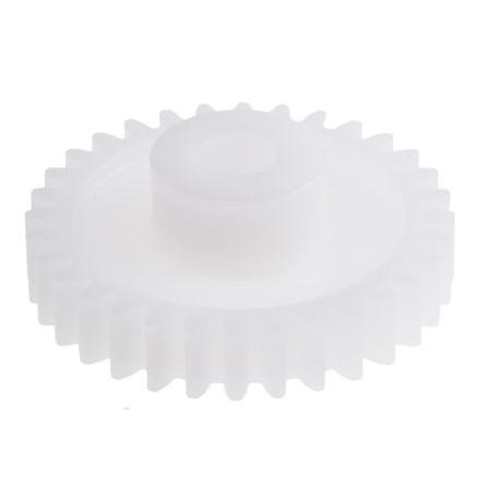 Čelní ozubené kolo, Polyoxymethylen 36zubové, průměr rozteče: 18 mm, 0.5 průměr náboje 10 mm vývrt 5mm RS PRO