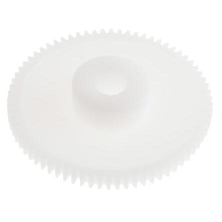 Čelní ozubené kolo, Polyoxymethylen 72zubové, průměr rozteče: 36 mm, 0.5 průměr náboje 14 mm vývrt 6mm RS PRO