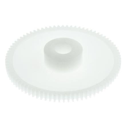 Čelní ozubené kolo, Polyoxymethylen 80zubové, průměr rozteče: 40 mm, 0.5 průměr náboje 14 mm vývrt 6mm RS PRO
