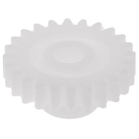 Čelní ozubené kolo, Polyoxymethylen 24zubové, průměr rozteče: 19.2 mm, 0.8 průměr náboje 10 mm vývrt 5mm RS PRO