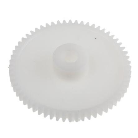 Čelní ozubené kolo, Polyoxymethylen 60zubové, průměr rozteče: 48 mm, 0.8 průměr náboje 14.5 mm vývrt 6mm RS PRO