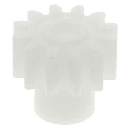 Čelní ozubené kolo, Polyoxymethylen 12zubové, průměr rozteče: 12 mm, 1 průměr náboje 8 mm vývrt 4mm RS PRO