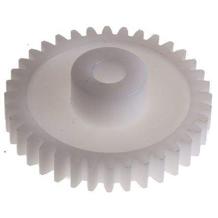 Čelní ozubené kolo, Polyoxymethylen 36zubové, průměr rozteče: 36 mm, 1 průměr náboje 14 mm vývrt 6mm RS PRO