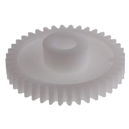 Čelní ozubené kolo, Polyoxymethylen 40zubové, průměr rozteče: 40 mm, 1 průměr náboje 16 mm vývrt 8mm RS PRO
