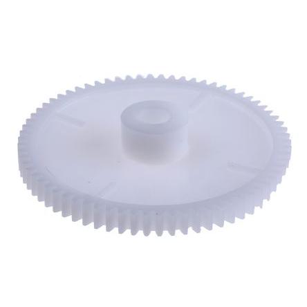 Čelní ozubené kolo, Polyoxymethylen 70zubové, průměr rozteče: 70 mm, 1 průměr náboje 18 mm vývrt 8mm RS PRO