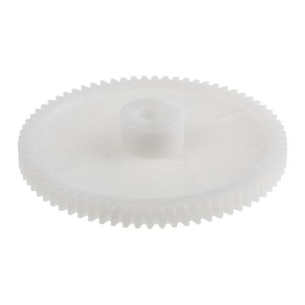Čelní ozubené kolo, Polyoxymethylen 72zubové, průměr rozteče: 72 mm, 1 průměr náboje 18 mm vývrt 8mm RS PRO