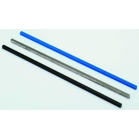 Ozubená tyč, 1, Ocel, celková délka: 500 mm 160 zubů RS PRO 10 mm