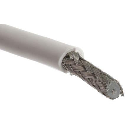 Koaxiální kabel, řada: MRG5800 RG58, Bílá Polyetylen, vnější průměr: 4.95 mm OD 100 m 50 Ω Belden Bez koncovky