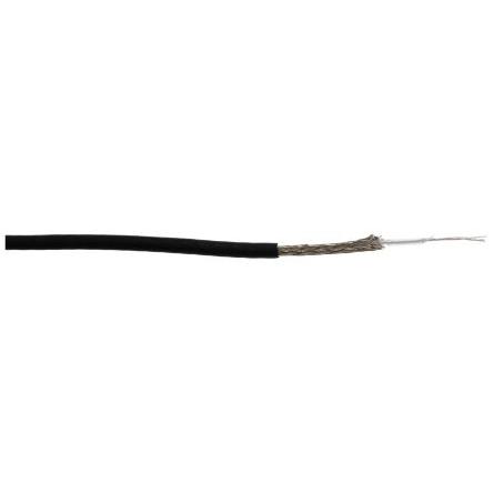 Koaxiální kabel, řada: MRG1781 RG178, Černá Polyetylen, vnější průměr: 1.8 mm OD 100 m 50 Ω Belden Bez koncovky