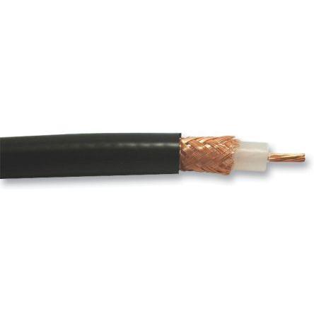 Koaxiální kabel, řada: MRG2130 RG213, Černá Polyvinylchlorid, vnější průměr: 10.3 mm OD 50 Ω Belden Bez koncovky