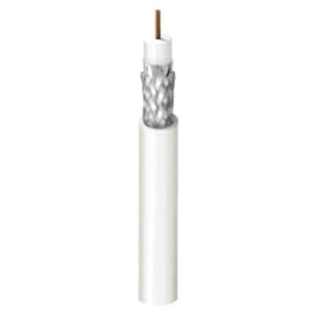 Koaxiální kabel SDI, řada: MRG5900 RG59, Bílá Polyvinylchlorid, vnější průměr: 6.15 mm OD 500 m 75 Ω Belden Bez koncovky