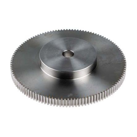 Čelní ozubené kolo, Nerezová ocel 120zubové, průměr rozteče: 120 mm, 1 průměr náboje 60 mm vývrt 12mm RS PRO