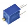 Ladicí potenciometr 100 Ω 10 % ±100 ppm/°C 0.25 W Horní nastavení 12otáčkový, Průchozí otvor, Kolík, řada: 3266 Bourns