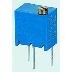Ladicí potenciometr 200 kΩ 10 % ±100 ppm/°C 0.25 W Horní nastavení 12otáčkový, Průchozí otvor, Kolík, řada: 3266 Bourns