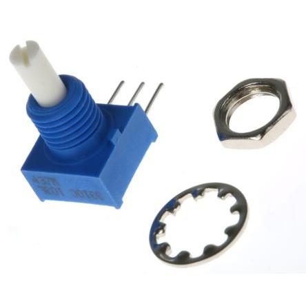 Potenciometr, průměr hřídele: 3.18 mm 1otáčkový, řada: 3310 10 kΩ 20 % 0.25 W 3310C-001-103L Rotační, Panel 1 Bourns