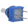 Potenciometr, průměr hřídele: 3.18 mm 1otáčkový, řada: 3310 2 kΩ 20 % 0.25 W 3310Y-001-202L Rotační, Montáž do panelu,