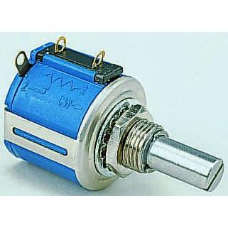 Potenciometr, průměr hřídele: 6.35 mm ±1,0 %otáčkový, řada: 3540 1 kΩ 5 % 2 W 3540S-1-102L Rotační, Montáž do panelu 1