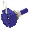 Potenciometr, průměr hřídele: 6.35 mm 1otáčkový, řada: 91 5 kΩ 10 % 0.5 W 91A1A-B28-E13L Rotační, Montáž do panelu,