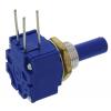 Potenciometr, průměr hřídele: 6 mm 1otáčkový, řada: 93 10 kΩ 10 % 2 W 93R1A-R22-A15L Rotační, Montáž do panelu, Průchozí