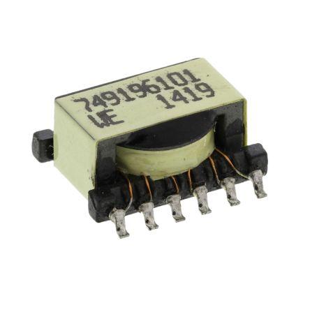Wurth Elektronik Impulzový transformátor 1:1:1:1:1:1 Povrch 198.6 μH 344mΩ