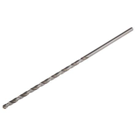 Vrták, celková délka: 160mm, HSS 4 mm dřík 4 mm RS PRO