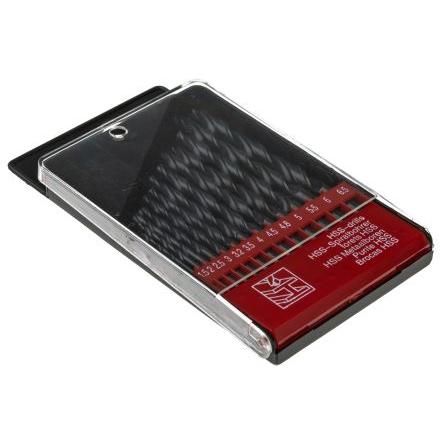 Sada bitů vrtáků, HSS, počet kusů: 13 Otáčecí RS PRO Více materiálů, max. velikost: 6.5 mm, min. velikost: 1.5 mm