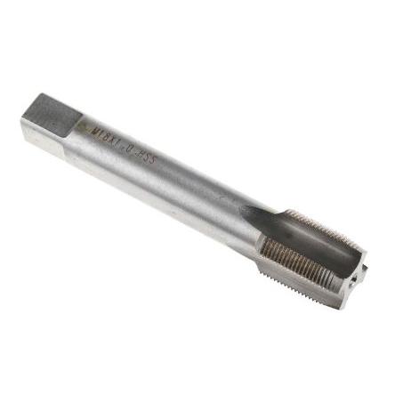 Závitník, HSS, velikost závitu: M18 Metrický jemný, celková délka: 97mm, Rovná ploutve RS PRO